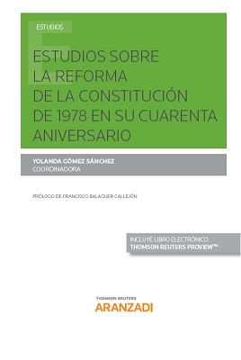 Estudios sobre la reforma de la Constitución de 1978 en su cuarenta aniversario