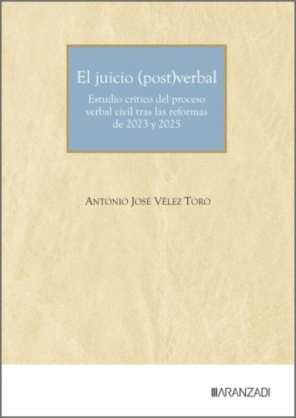 El juicio (Post)verbal